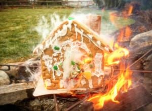 Fire Damage Restoration Services in a Gingerbread Houses - J&R Contracting, Toledo, Ohio